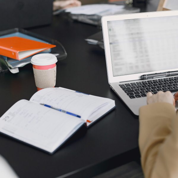 Business multi racial women working in the office